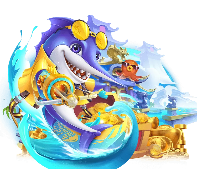 Đồ họa đa dạng các loài cá trong game bắn cá 90ok Nổ Hũ